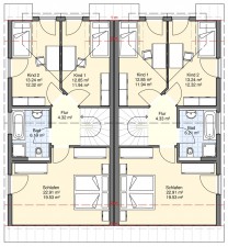 Doppelhaus Duo 112 Dachgeschoss